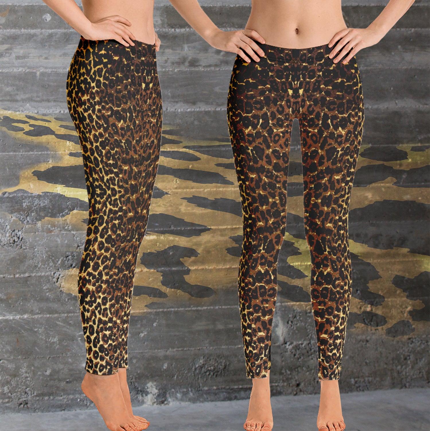 Lululemon Women's Leggings Cropped Animal Print Leopard Capri Size 4